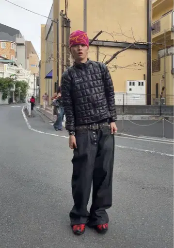 켄타우로스 켄타 착용 몽벨 스페리오 다운 자켓 블랙