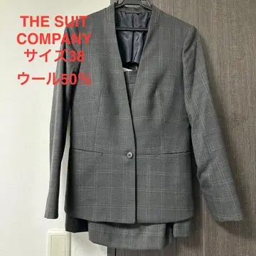 THE SUIT COMPANY 수트 셋업 스커트 그레이 38