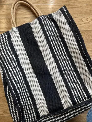 MAISON BENGAL 스트라이프 토트백