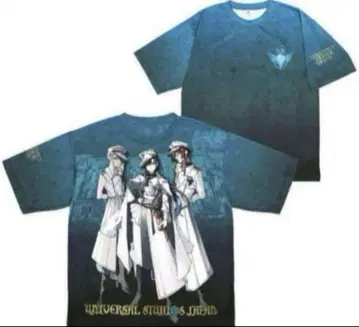 USJ 유니버셜 할로윈 2024 Ado 대장 & 블루 로즈대 T셔츠