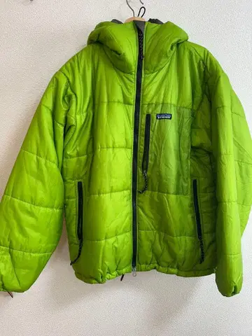 Patagonia DAS 후드티 게코 그린