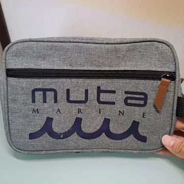 muta marine 그레이 숄더백