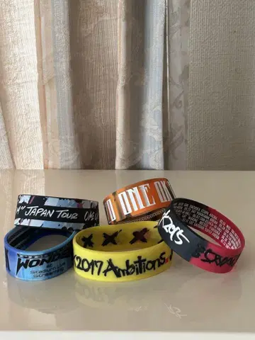 ONE OK ROCK 러버 밴드 5개 세트