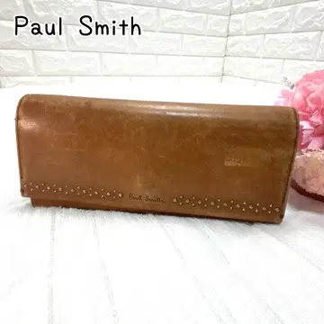 Paul Smith 브라운 가죽 장지갑