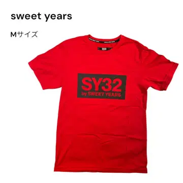 SY32 by SWEET YEARS M 사이즈 레드 티셔츠