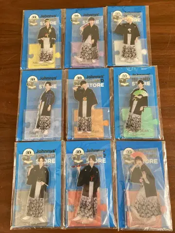 SnowMan 아크릴 스탠드 9개 세트