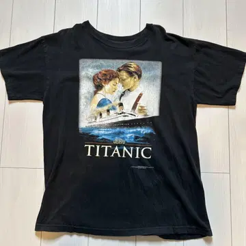 [ 초레어 ] 빈티지 90s 타이타닉 T셔츠 무비 영화
