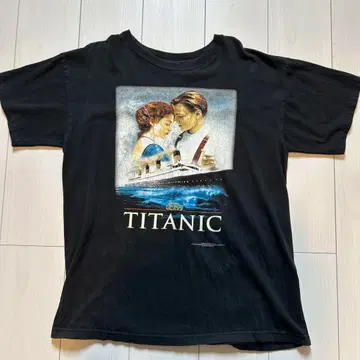 [ 초레어 ] 빈티지 90s 타이타닉 T셔츠 무비 영화