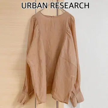 URBAN RESEARCH (어반 리서치) 긴팔 블라우스 베이지