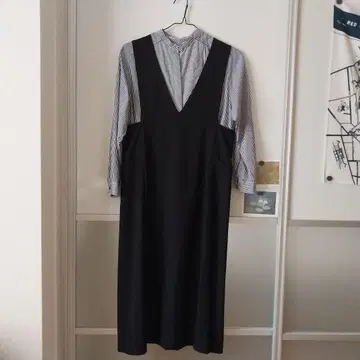 HUMAN WOMAN 휴먼 우먼 TW 트윌 원피스 완판 색상 블랙