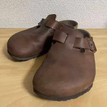 BIRKENSTOCK 보스턴 오일드 가죽 코냑 26.5cm