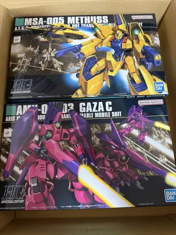 HGUC 1/144 메타스 & 가자C 세트 새상품