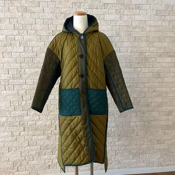 nagonstans 퀼팅 롱 코트
