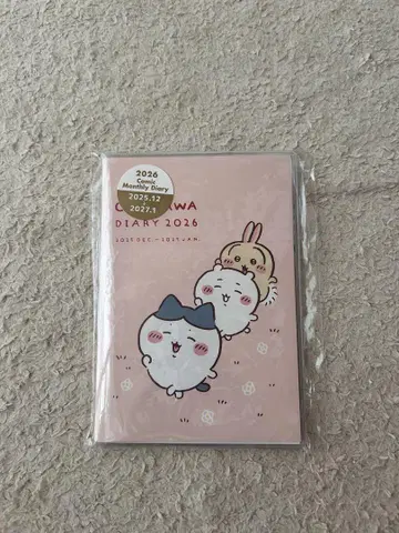 2026년 치이카와 (먼작귀) 달력 A6 사이즈