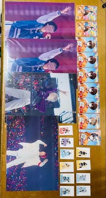 복권 STPR 아이돌 굿즈 사진 카드 세트