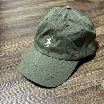 POLO 올리브 그린 캡