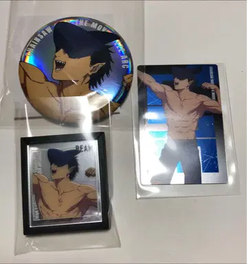 체인소 맨 캔뱃지 오로라 메탈 카드 마그넷 거울 빔