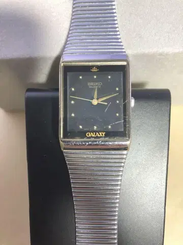 작동품 새상품급 SEIKO GALAXY 쿼츠 남성용 손목시계