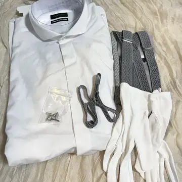 타카미 브라이덜 신랑 포멀 셔츠 L 사이즈 & 잡화 세트