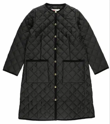 ARKLEY LONG 아크리 롱 퀼팅 코트 블랙