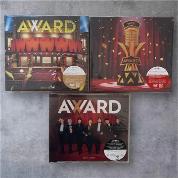 WEST. [ AWARD ] 앨범 3종 세트 ( CD+DVD )