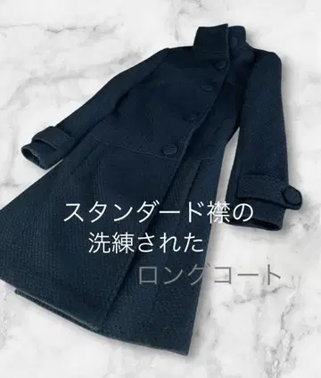 롱 코트 블랙