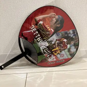 나카타 아유무 친필 사인 부채 #13 아인크 고베 일본 대표