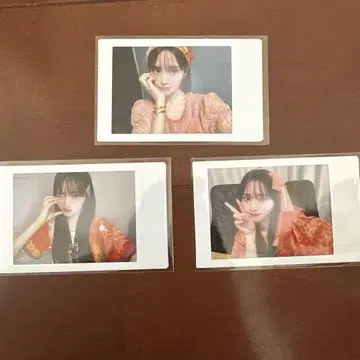 아이돌 폴라로이드풍 사진 3장 세트