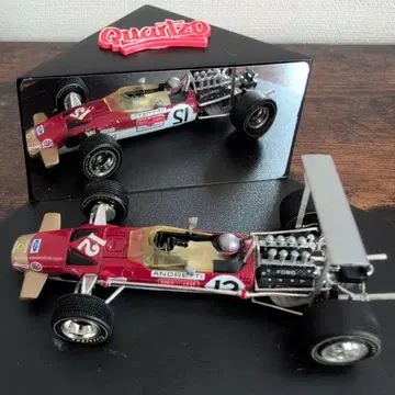 LOTUS 49B GOLD LEAF MARIO ANDRETTI 1968