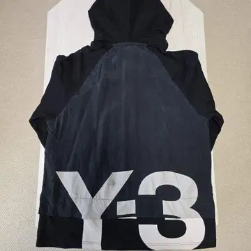 Y-3 와이스리 블랙 후드티 S