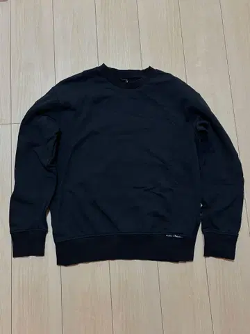 필립림 블랙 맨투맨 S