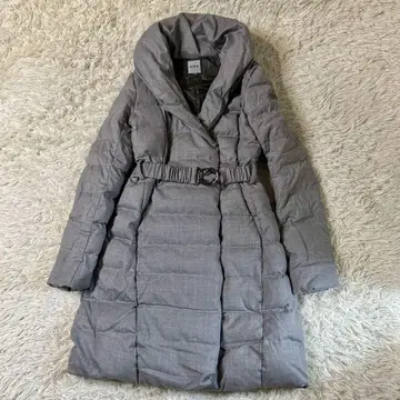 TATRAS 숄카라 다운 코트 에그레타 A라인 벨트