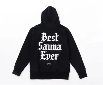 TTNE 후드티 L 블랙 사우나 Best Sauna Ever