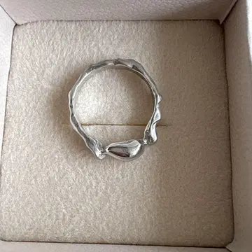 [ mikufukamitsu ] 물거품의 반지 실버 약 13호