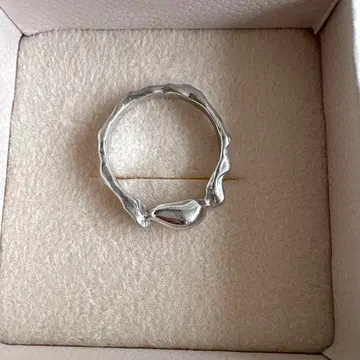 [ mikufukamitsu ] 물거품의 반지 실버 약 13호