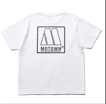 [ 미사용 새상품 ] minedenim x MOTOWN T 화이트 M