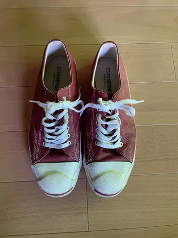 Jack Purcell red leather made in USA 제