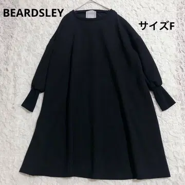 BEARDSLEY 비어즐리 블랙 소매 퍼프 종이상자 원피스 F