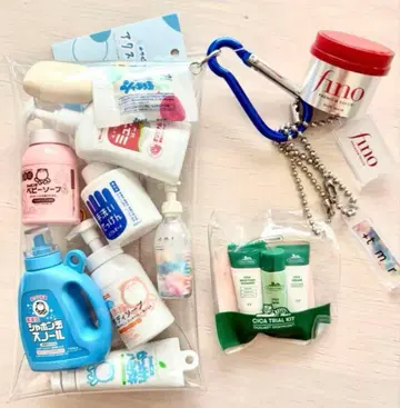 가챠 파우치 생활용품 샤봉 미니어처 참 캡슐 토이