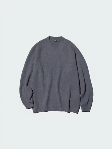 (무료배송) UNIQLO 3D 수플레 얀 V넥 스웨터