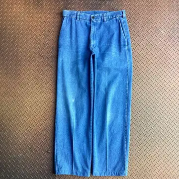 00s 해거 데님 슬랙스 센터 프레스 멕시코제