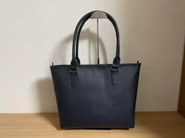 049. 토트백 소가죽 다크 네이비 핸드메이드