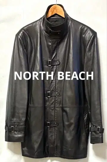 NORTH BEACH 노스비치 천연 가죽 양가죽 레더 자켓 시프스킨