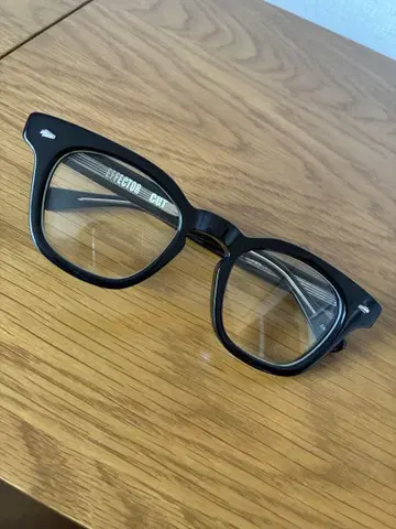 EFFECTOR CUT 블랙 안경 일본제