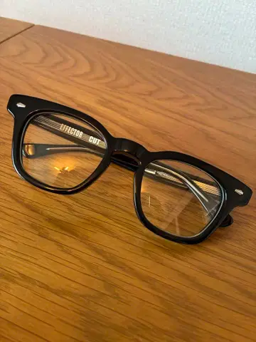 EFFECTOR CUT 블랙 안경 일본제