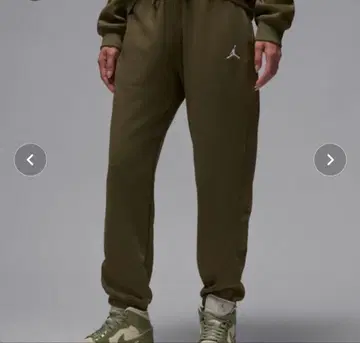 조던 브루클린 플리스 우먼 프렌치 테리 팬츠