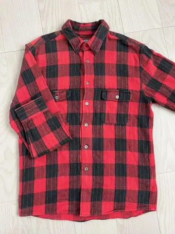 RESONATE GOODENOUGH / 굿이너프 체크 플란넬 셔츠