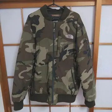 레어 THE NORTH FACE 카모플라쥬 다운 자켓 XL 사이즈
