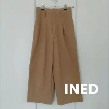 INED 이네드 와이드 치노 팬츠 작은 키를 위한