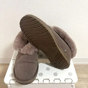 EMU 에뮤 퍼 어그 부츠 브라운 23.5cm